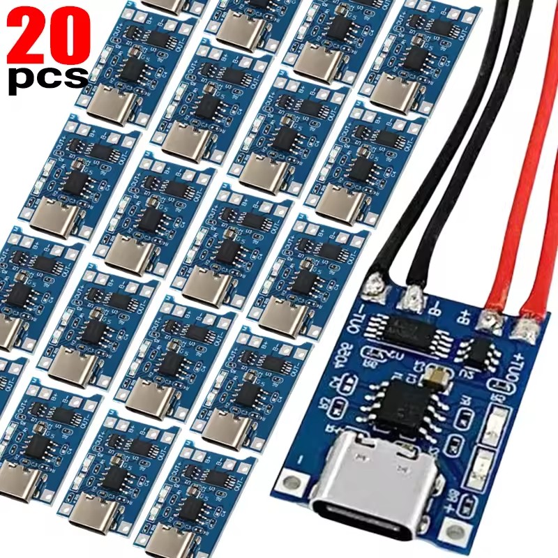 Li Ion Charger Module - 1-20 Peças Módulo Carregador de Bateria