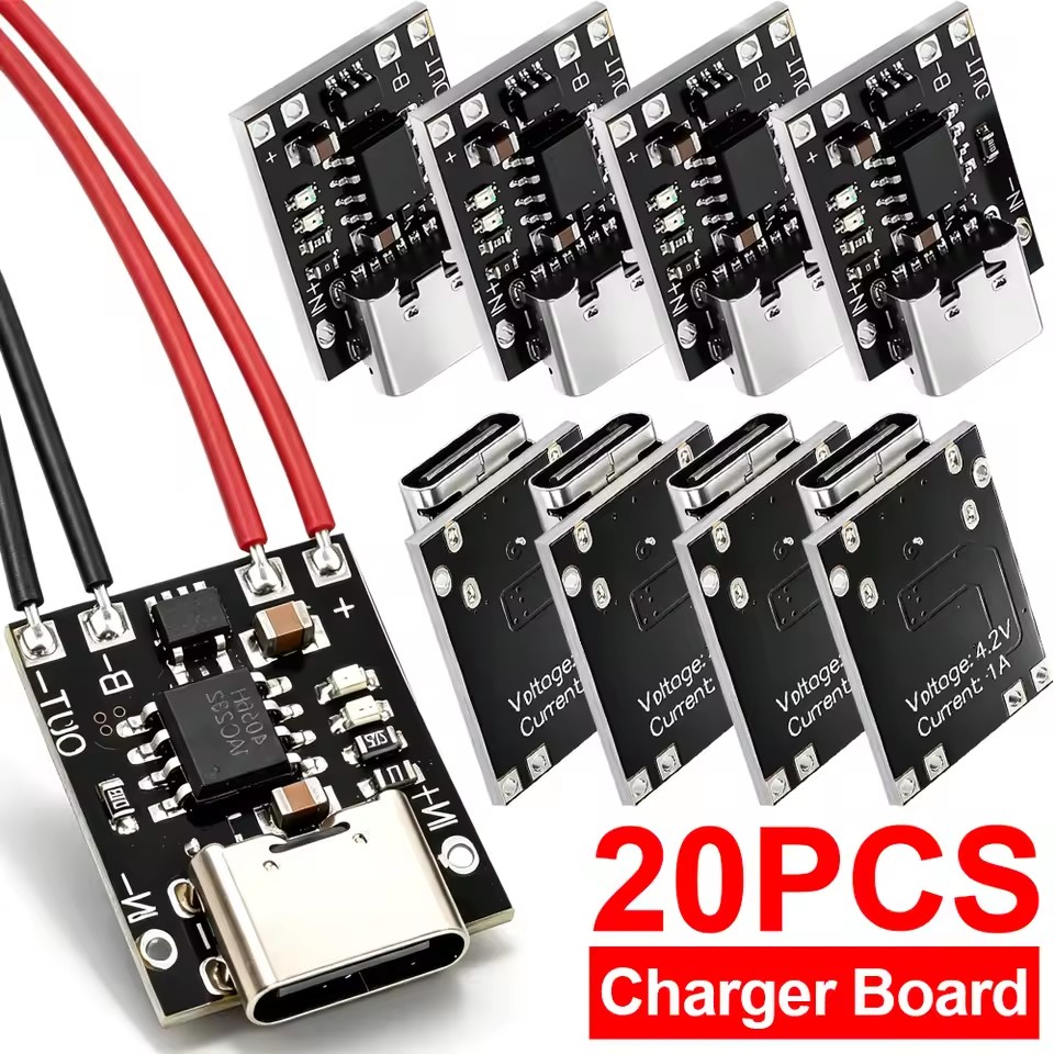 Placa de Carregamento Tipo-C c - Li Ion Charger Module avaliação e preço