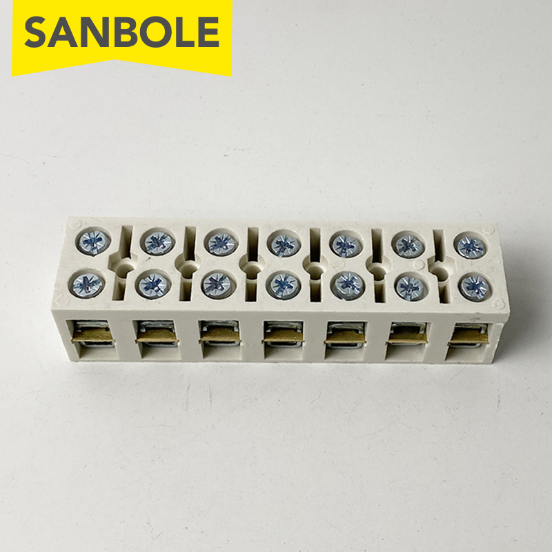 10 pces 80a/7p terminais termi - Screw Terminal Block avaliação e preço