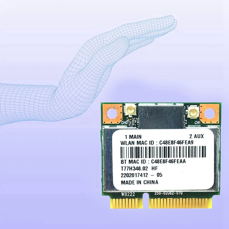 Placa WiFi AR5B22 AR9462 + Ant - Antenna 2.4Ghz avaliação e preço