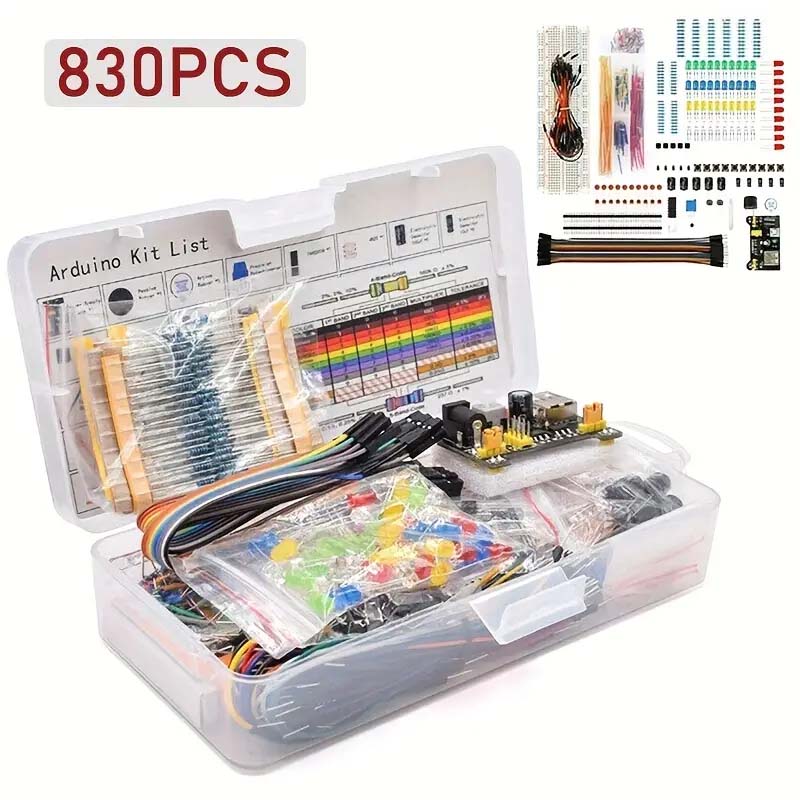 830 pçs/caixa kit inicial de p - Breadboard 400 Point avaliação e preço