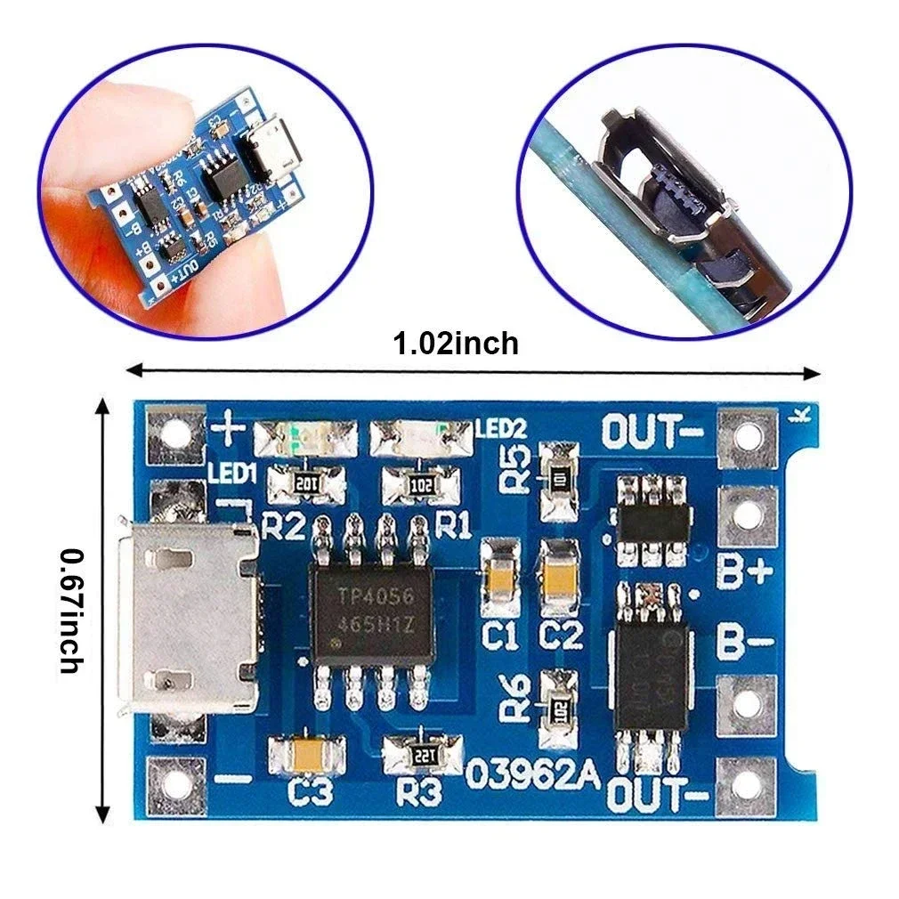 1-20 Peças Módulo Carregador d - Li Ion Charger Module avaliação e preço