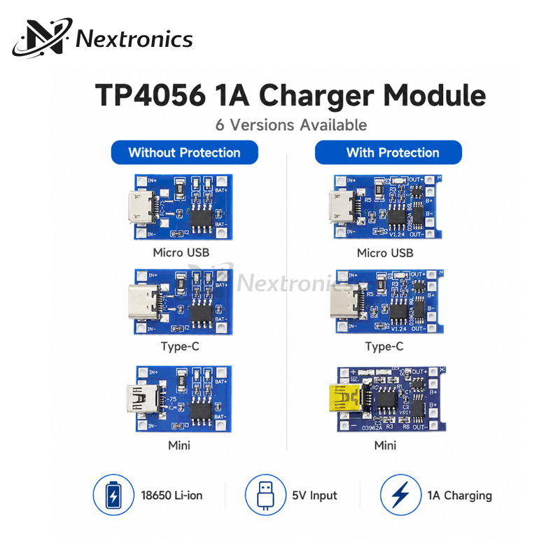 Módulo Carregador de Bateria d - Tp4056 Module avaliação e preço